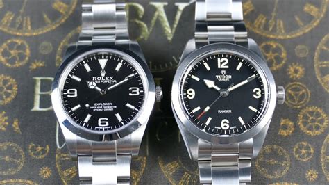 tudor ranger vs rolex explorer.